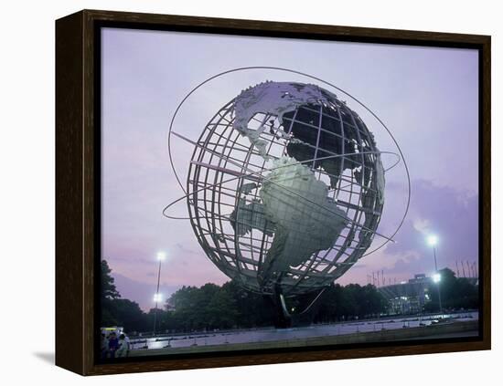 Unisphere, Flushing Meadow Park, NY-Barry Winiker-Framed Premier Image Canvas