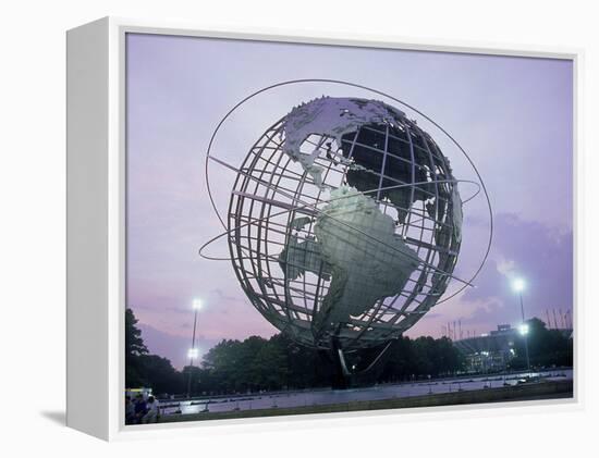Unisphere, Flushing Meadow Park, NY-Barry Winiker-Framed Premier Image Canvas