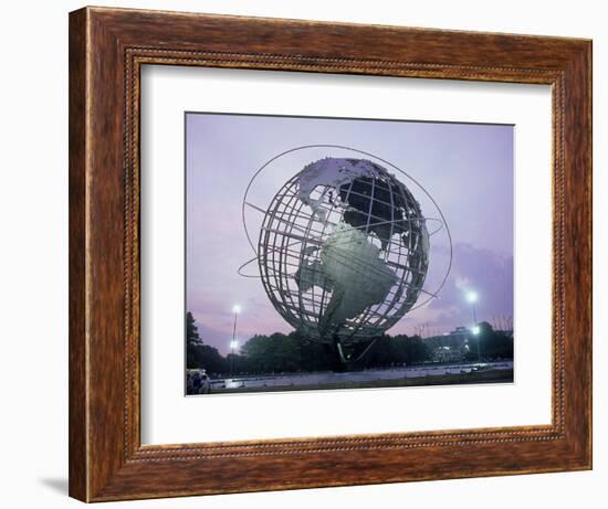 Unisphere, Flushing Meadow Park, NY-Barry Winiker-Framed Photographic Print