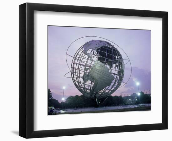 Unisphere, Flushing Meadow Park, NY-Barry Winiker-Framed Photographic Print