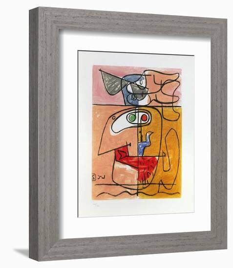 Unité, 1965-Le Corbusier-Framed Art Print