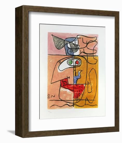 Unité, 1965-Le Corbusier-Framed Art Print