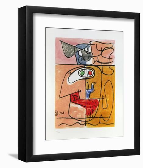 Unité, 1965-Le Corbusier-Framed Art Print