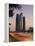 United Arab Emirates, Abu Dhabi, Etihad Towers-Alan Copson-Framed Premier Image Canvas