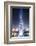 United Arab Emirates, Dubai. Burj Khalifa at Dusk, with Light Show-Matteo Colombo-Framed Photographic Print