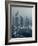 United Arab Emirates, Dubai, Sheik Zayed Road, Emirates Towers-Walter Bibikow-Framed Photographic Print