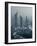 United Arab Emirates, Dubai, Sheik Zayed Road, Emirates Towers-Walter Bibikow-Framed Photographic Print