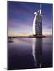 United Arab Emirates (UAE), Dubai, the Burj Dubai Hotel at Night-Gavin Hellier-Mounted Photographic Print