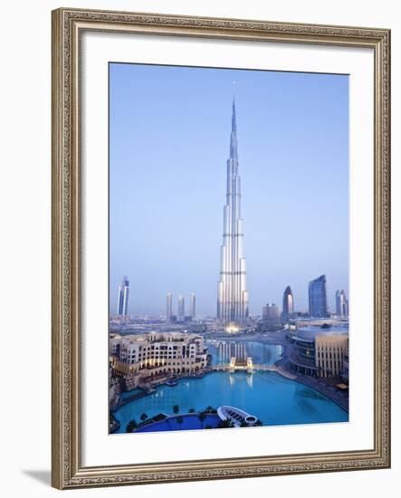 United Arab Emirates (UAE), Dubai, the Burj Khalifa-Gavin Hellier-Framed Photographic Print