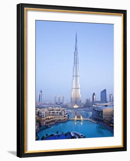 United Arab Emirates (UAE), Dubai, the Burj Khalifa-Gavin Hellier-Framed Photographic Print