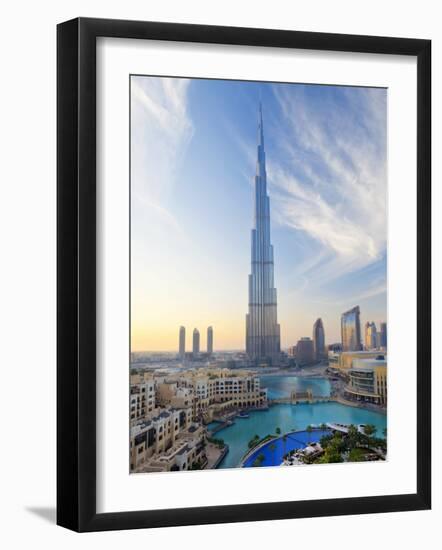 United Arab Emirates (UAE), Dubai, the Burj Khalifa-Gavin Hellier-Framed Photographic Print