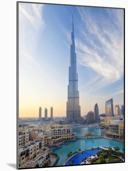 United Arab Emirates (UAE), Dubai, the Burj Khalifa-Gavin Hellier-Mounted Photographic Print
