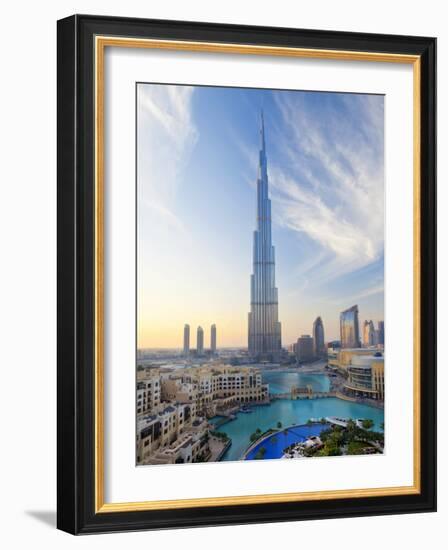 United Arab Emirates (UAE), Dubai, the Burj Khalifa-Gavin Hellier-Framed Photographic Print