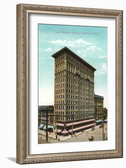 United Brothers Building, Dayton-null-Framed Art Print