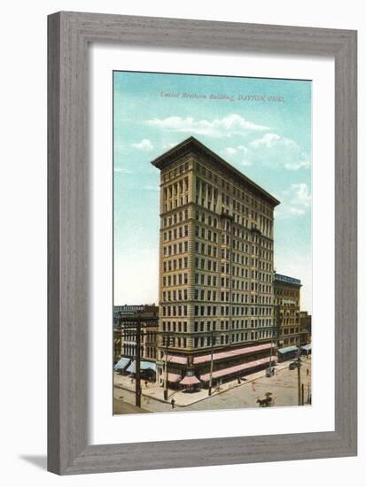 United Brothers Building, Dayton-null-Framed Art Print