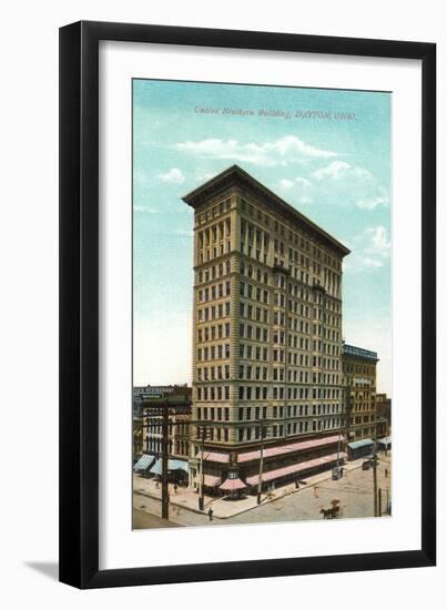 United Brothers Building, Dayton-null-Framed Art Print