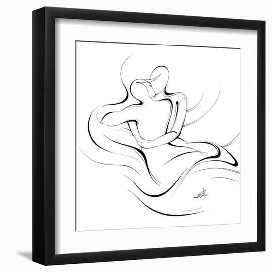 United Couple VIII-Alijan Alijanpour-Framed Art Print