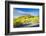 United Kingdom, England, North Yorkshire, Great Ayton. Spring Bluebells at Roseberry Topping.-Nick Ledger-Framed Photographic Print