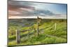 United Kingdom, England, North Yorkshire, Sutton Bank. a Signpost on the Cleveland Way.-Nick Ledger-Mounted Photographic Print