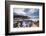 United Kingdom, England, North Yorkshire, Whitby. the Harbour and 199 Steps-Nick Ledger-Framed Photographic Print