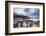 United Kingdom, England, North Yorkshire, Whitby. the Harbour and 199 Steps-Nick Ledger-Framed Photographic Print