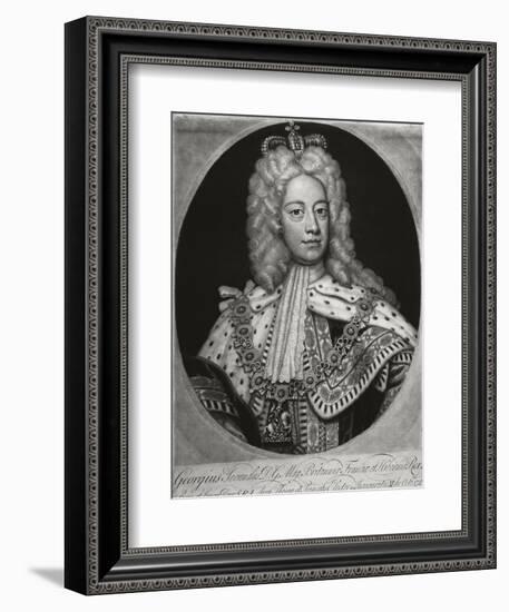 United Kingdom, Portrait of George II-null-Framed Giclee Print