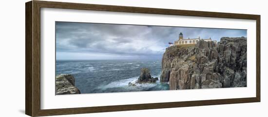 United Kingdom, Uk, Scotland, Highlands, Neist Point Lighthouse-Luciano Gaudenzio-Framed Photographic Print