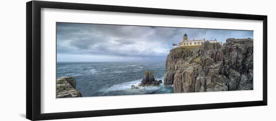 United Kingdom, Uk, Scotland, Highlands, Neist Point Lighthouse-Luciano Gaudenzio-Framed Photographic Print