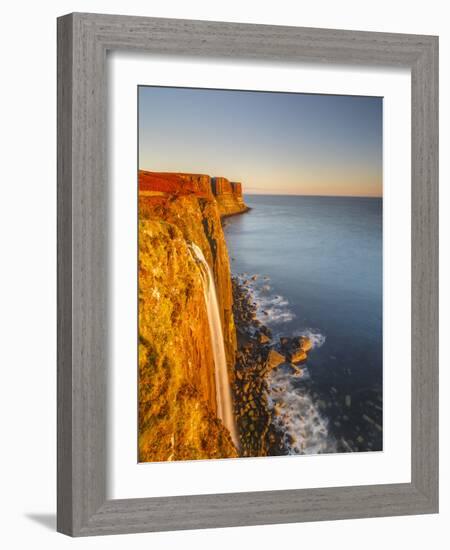 United Kingdom, Uk, Scotland, Inner Hebrides, Isle of Skye, Kilt Rock-Fortunato Gatto-Framed Photographic Print