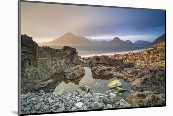 United Kingdom, Uk, Scotland, Inner Hebrides, the Cuillin Hills View from Elgol Beach-Fortunato Gatto-Mounted Photographic Print