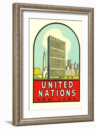 United Nations, New York-null-Framed Art Print
