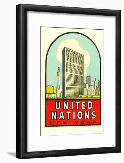 United Nations, New York-null-Framed Art Print