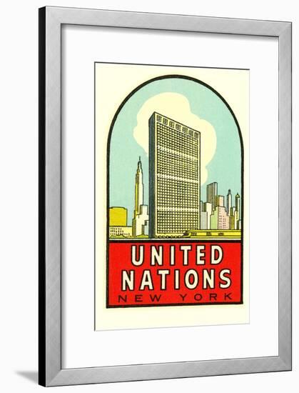 United Nations, New York-null-Framed Art Print