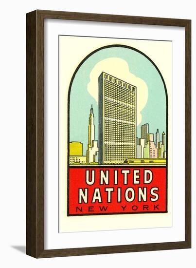 United Nations, New York-null-Framed Art Print