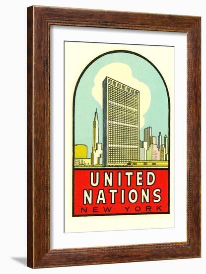 United Nations, New York-null-Framed Art Print