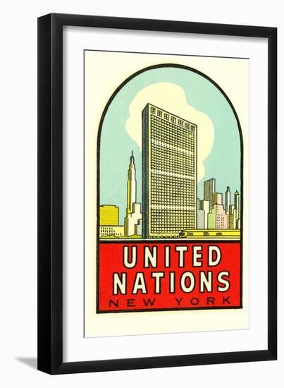 United Nations, New York-null-Framed Art Print