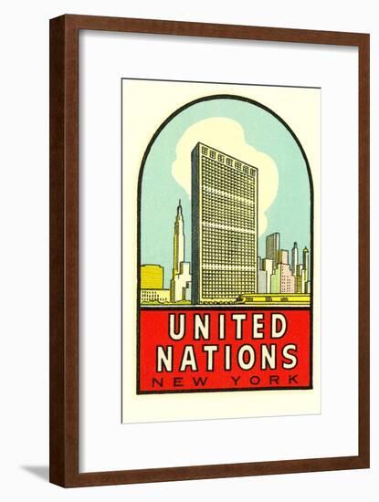 United Nations, New York-null-Framed Art Print