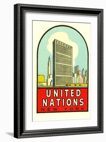 United Nations, New York-null-Framed Art Print