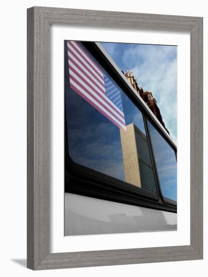 United Nations Reflection-null-Framed Photo