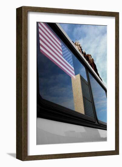 United Nations Reflection-null-Framed Photo