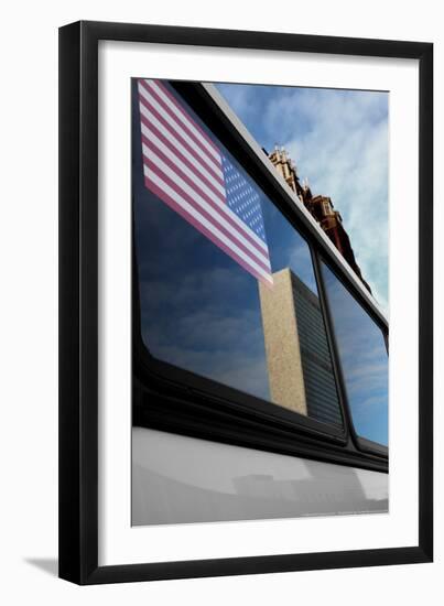 United Nations Reflection-null-Framed Photo