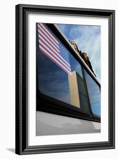 United Nations Reflection-null-Framed Photo