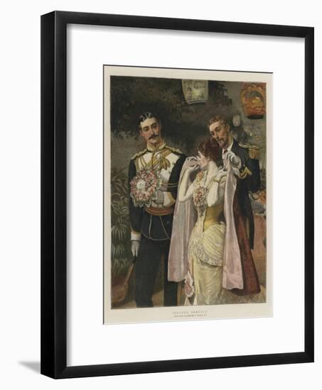 United Service-William Small-Framed Giclee Print