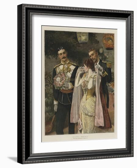 United Service-William Small-Framed Giclee Print