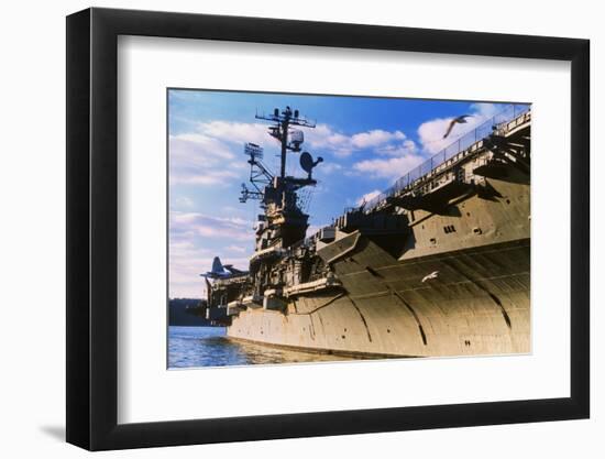 United States Aircraft Carrier, New York City, New York-null-Framed Photographic Print