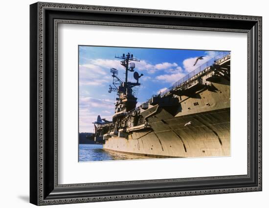 United States Aircraft Carrier, New York City, New York-null-Framed Photographic Print