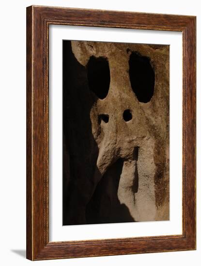 United States, Bandelier National Monument, Anasazi Culture, Cliff Dwellings-null-Framed Giclee Print