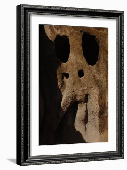 United States, Bandelier National Monument, Anasazi Culture, Cliff Dwellings-null-Framed Giclee Print