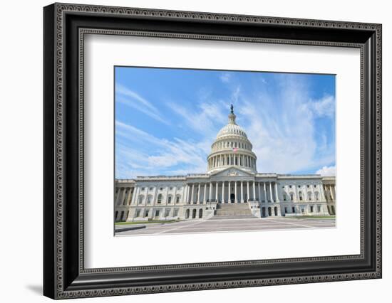 United States Capitol Building East Facade - Washington DC United States-Orhan-Framed Photographic Print