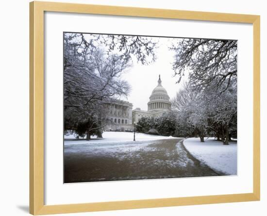 United States Capitol Building - Houses of Congress-Carol Highsmith-Framed Photo